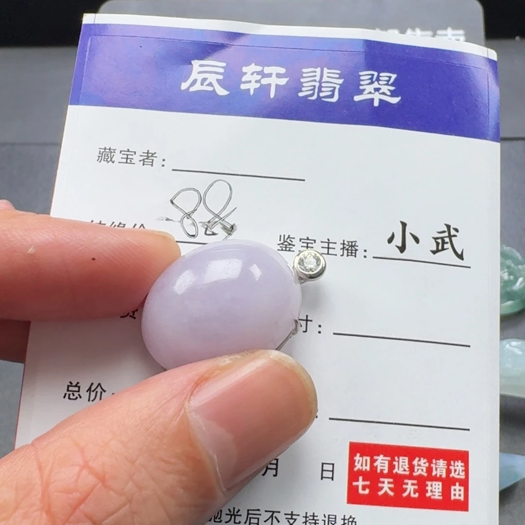 翡翠未镶嵌颈饰     26