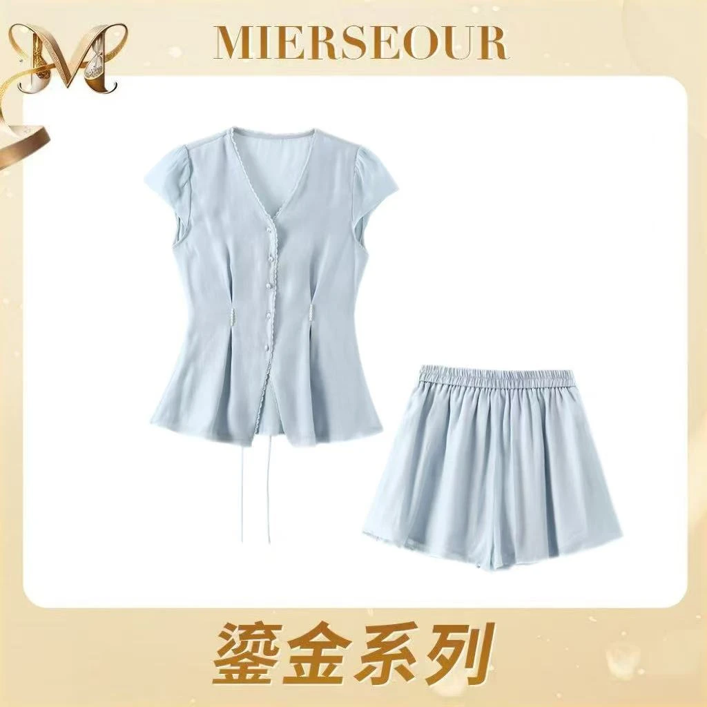 MIERSEOUR鎏金系列【城市女主】精致通勤设计感套装3355