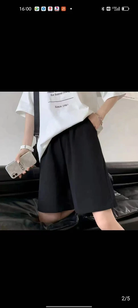 260斤男女同款面膜五分裤