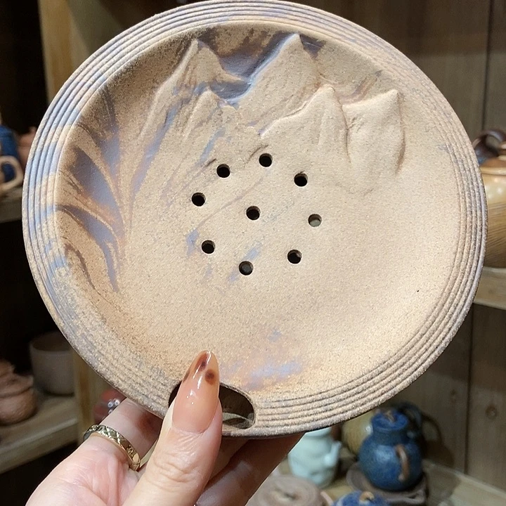 柴烧老岩泥高端茶器