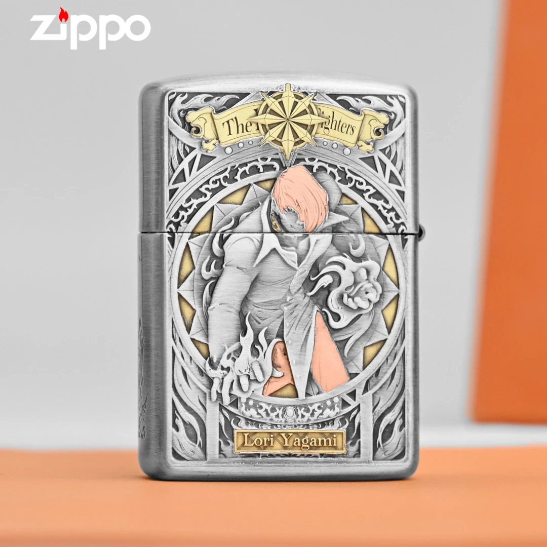 ZIPPO打火机 八神庵 168盔甲煤油打火机 DYJ1