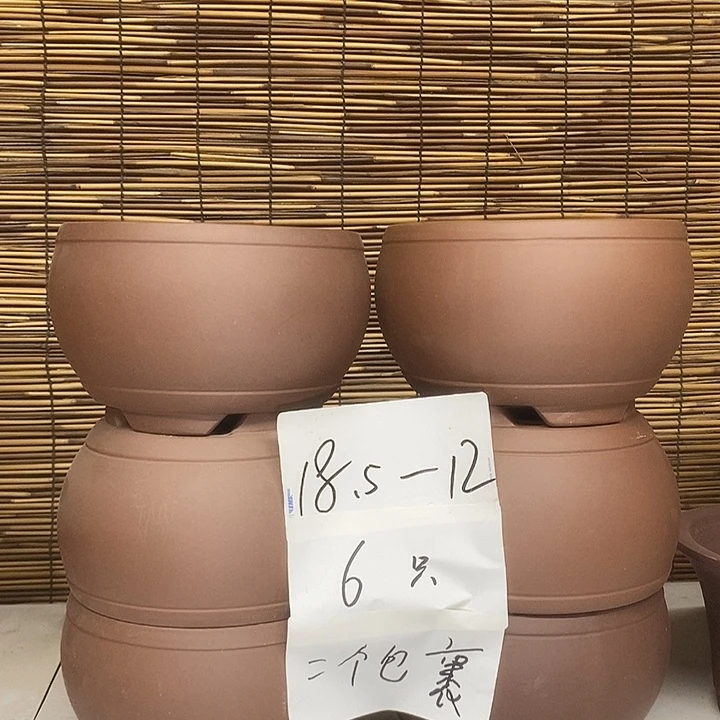 花盆紫砂我在外面