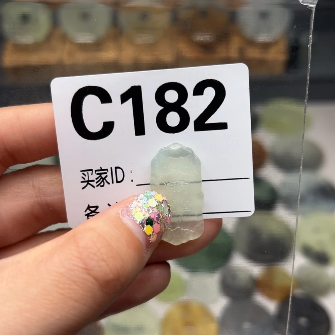 蛇纹石玉颈饰未镶嵌岚*人