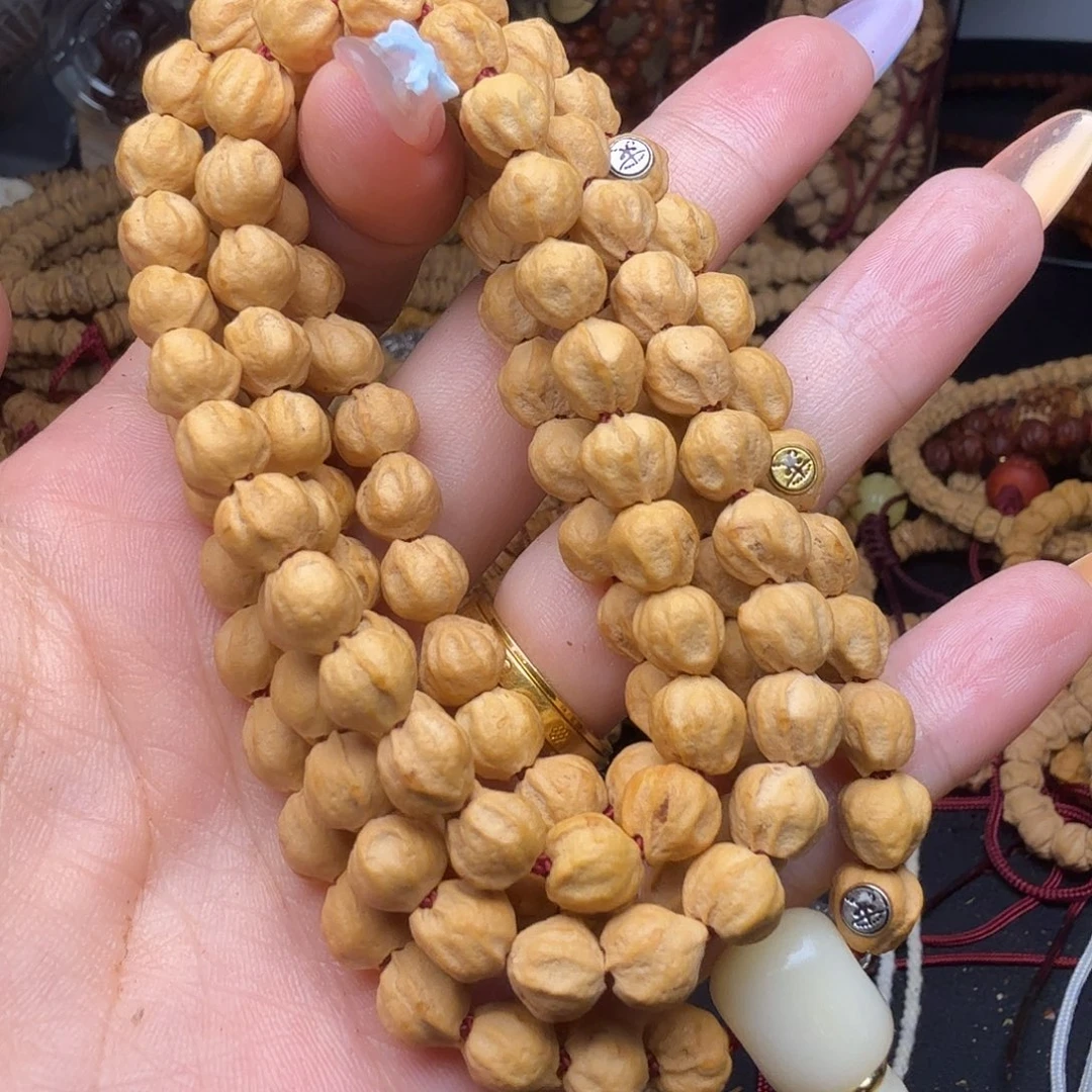 吊坠柏香籽/百香籽原桩龙脊莲花
