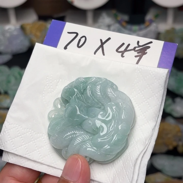 翡翠未镶嵌颈饰?***?吊坠