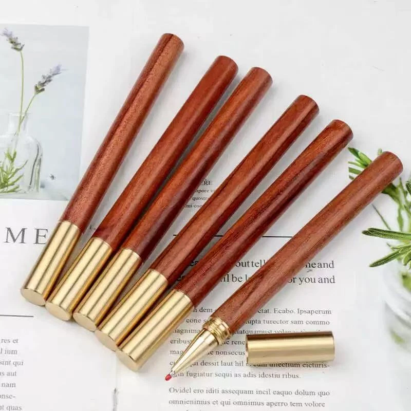 【拍一发二】黄花梨木签字笔木笔中性笔 PS4002