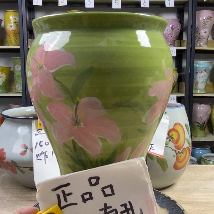 景德镇高温陶瓷花盆