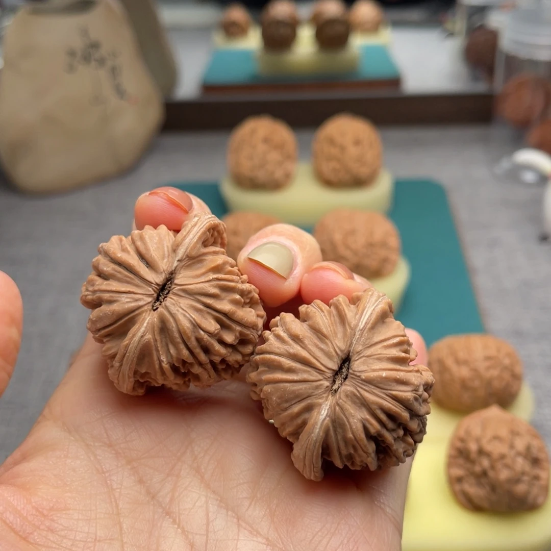 吊坠文玩核桃40四座楼全品