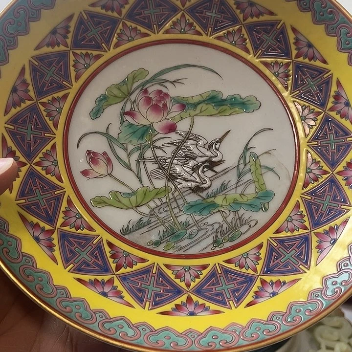 摆件用****9珐琅彩 珐琅彩盘