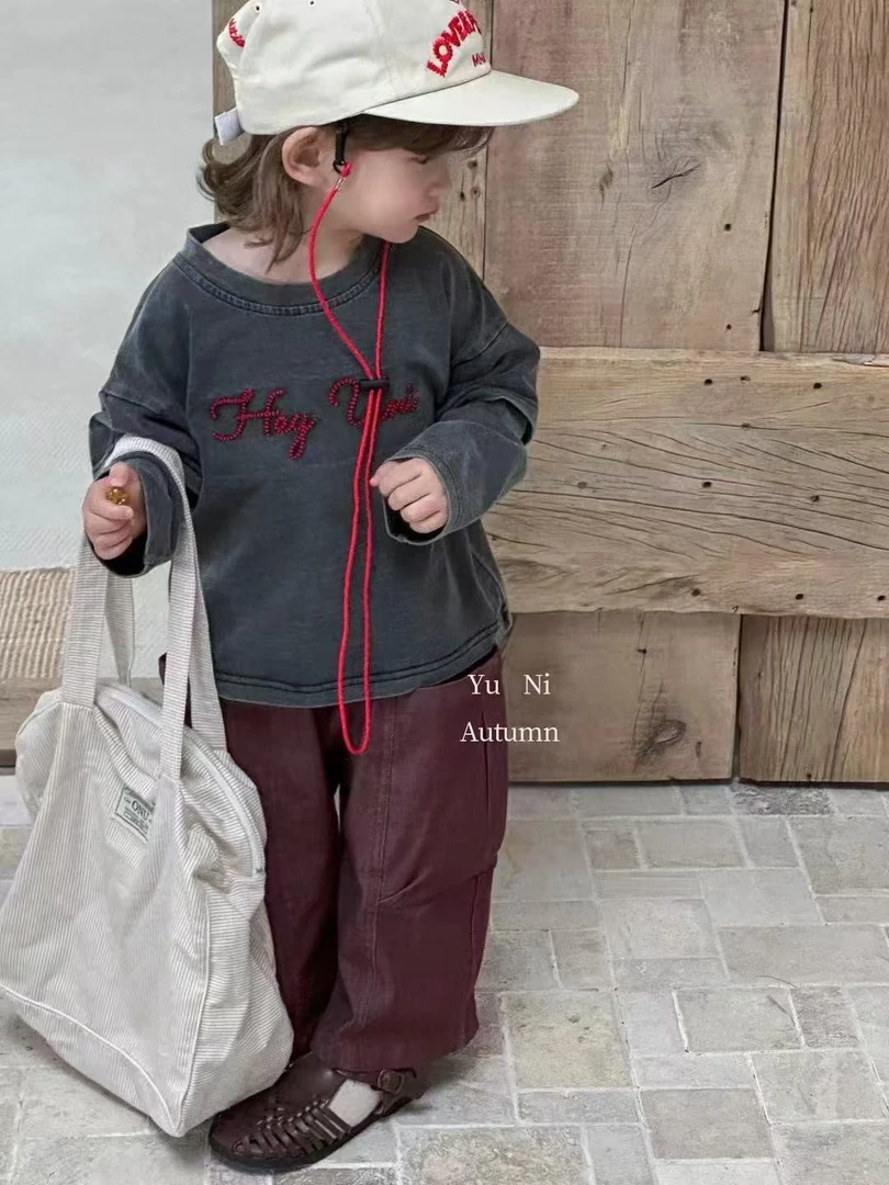 里小外，129.140男宝宝秋韩版洋气上衣