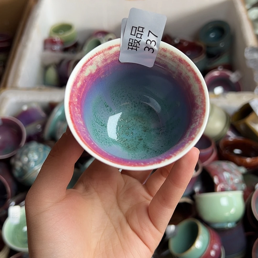 陶摆件窑口自销原矿钧瓷