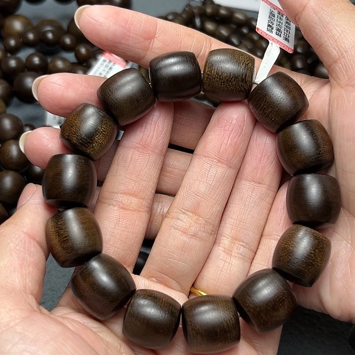 沉香手串u****4白棋玉化