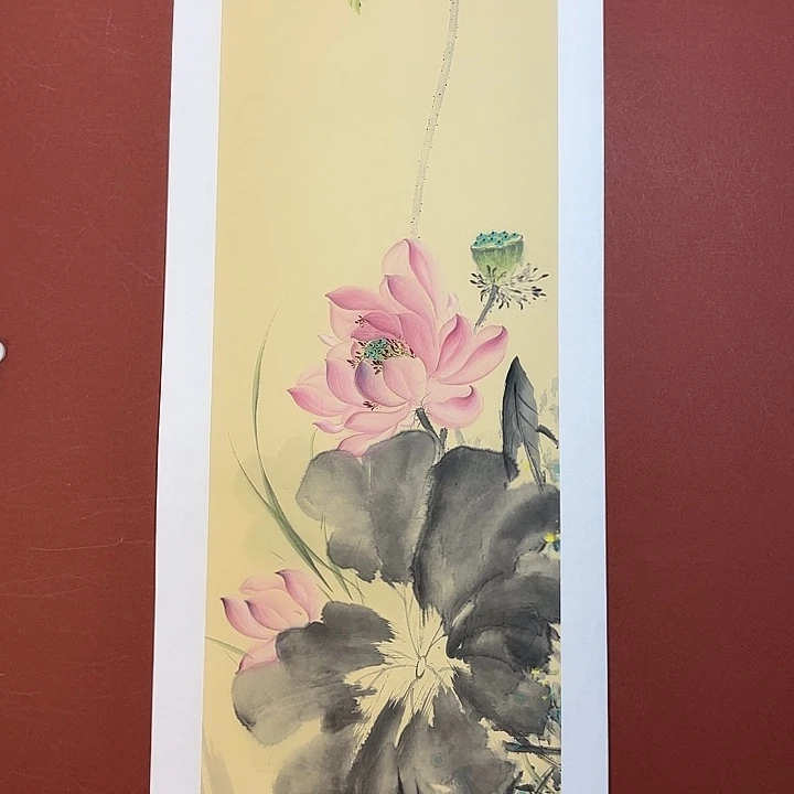 国画听兰老师花鸟