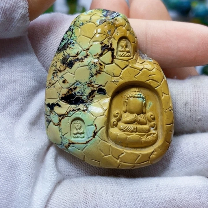 绿松石未镶嵌饰品