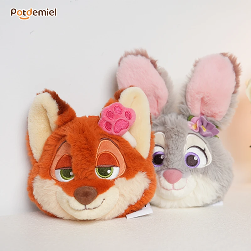 【现货速发】potdemiel迪士尼正版疯狂动物城朱迪尼克花花零钱包