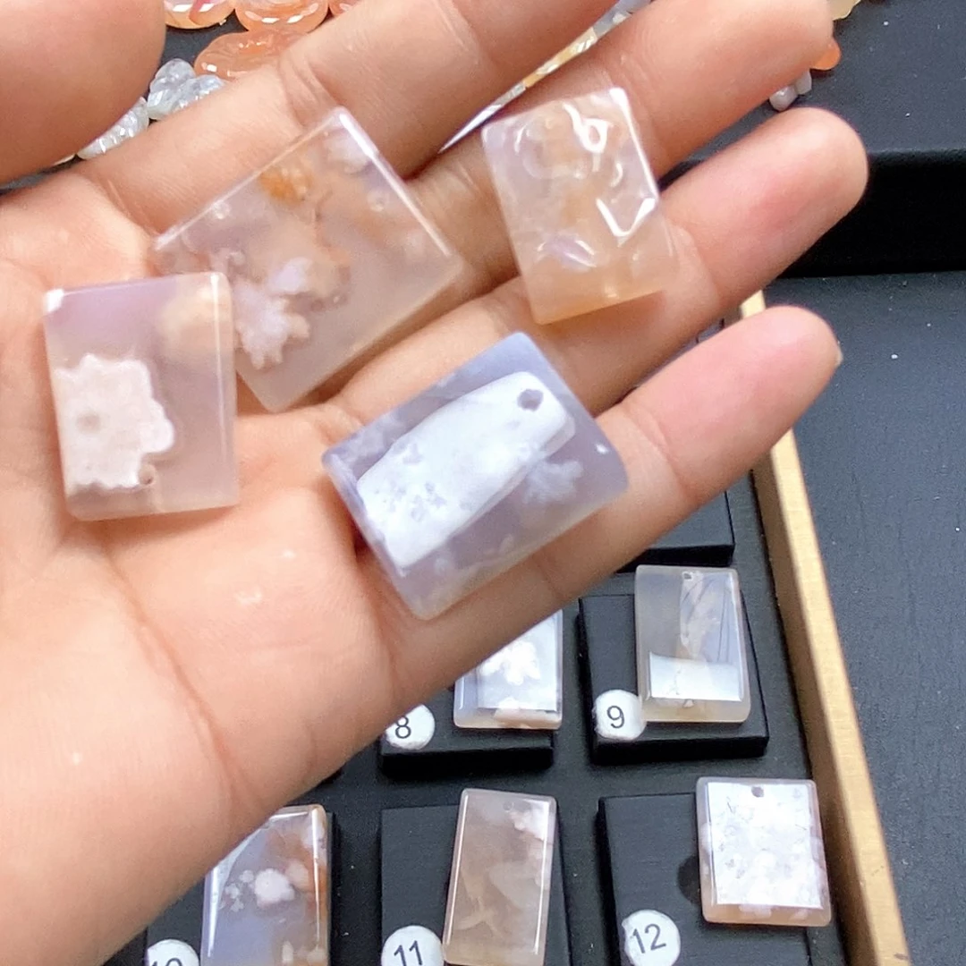 石英质玉吊坠(不含链)未镶嵌T***我