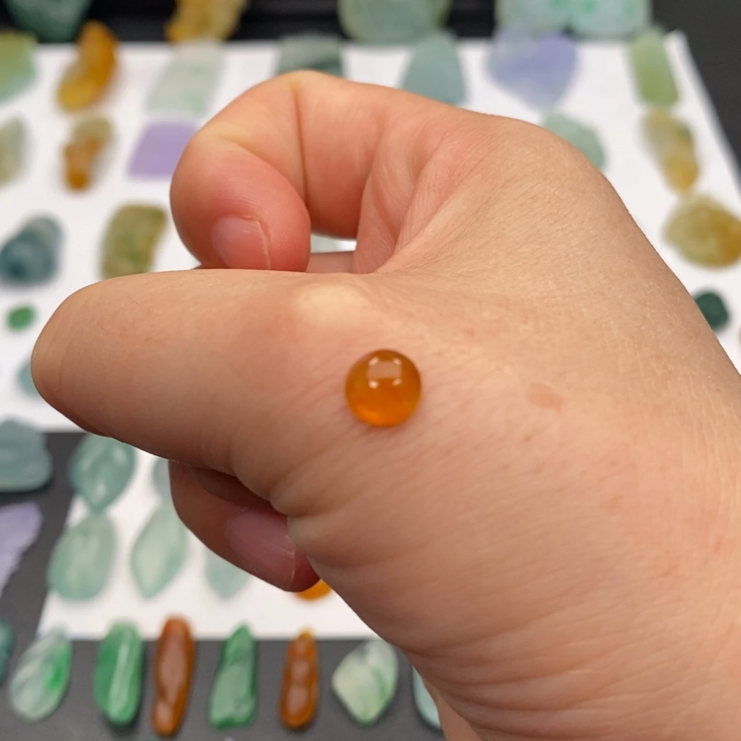 定制翡翠未镶嵌蛋面