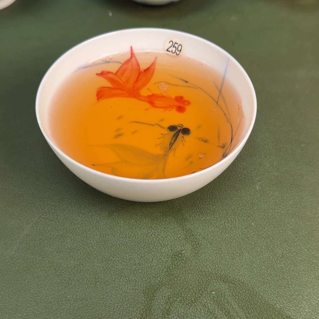 陶景德镇纯手绘茶具圆圆259