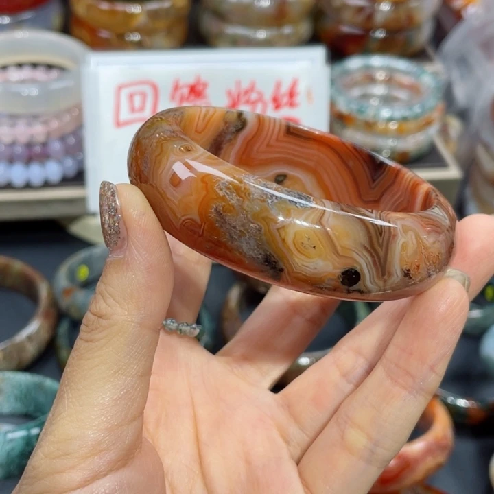 【闪购商品】手镯玛瑙/玉髓未镶嵌勇***。016