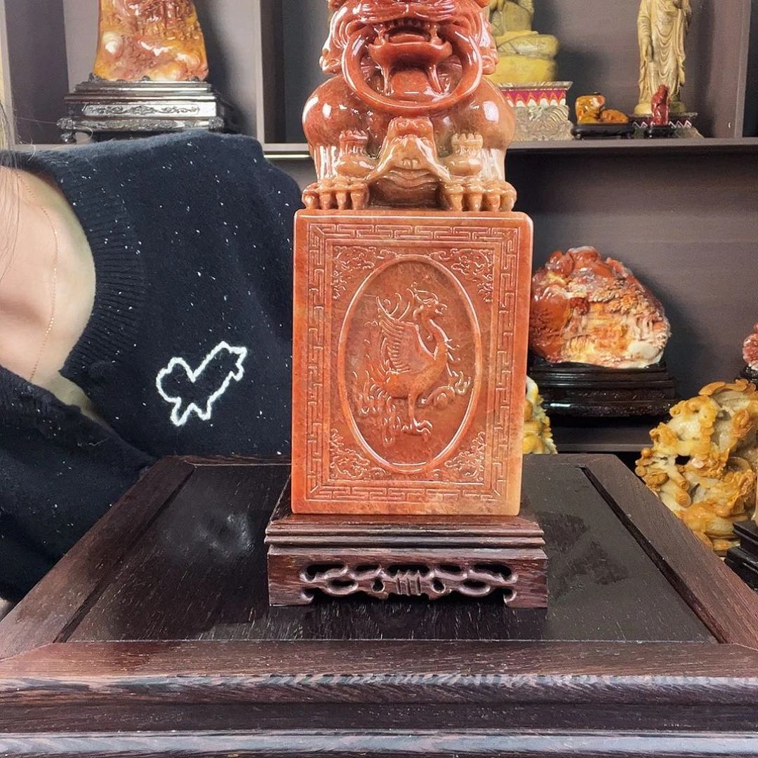 巨***班寿山石印石。。。。。。。。。