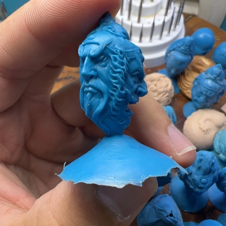 核桃其他天****t三结义参考模型一个树脂材质