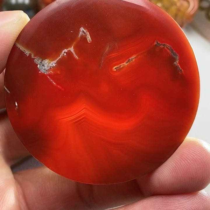 玛瑙/玉髓吊坠未镶嵌看****?