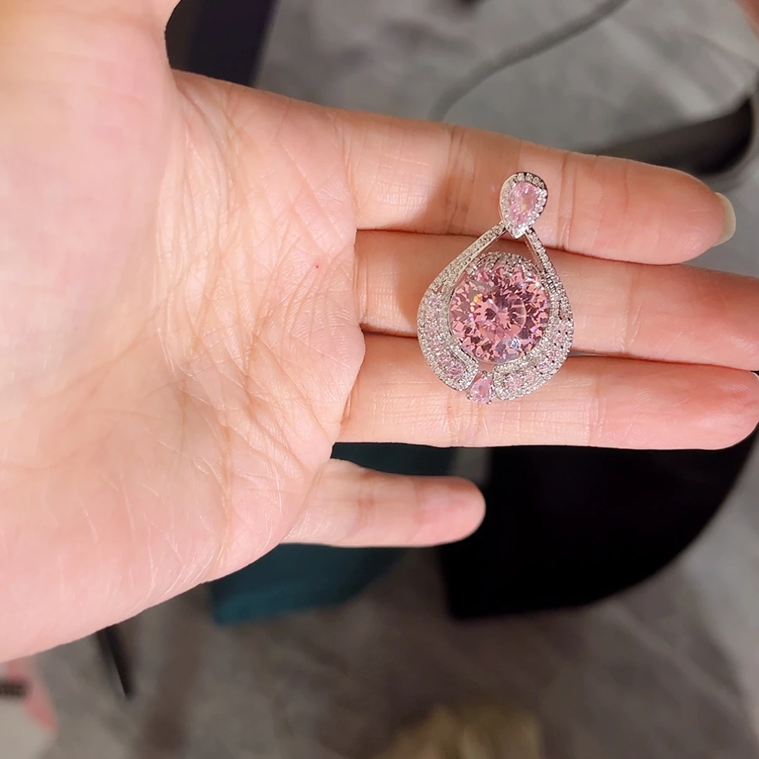 颈饰蓝宝石银S925镶嵌