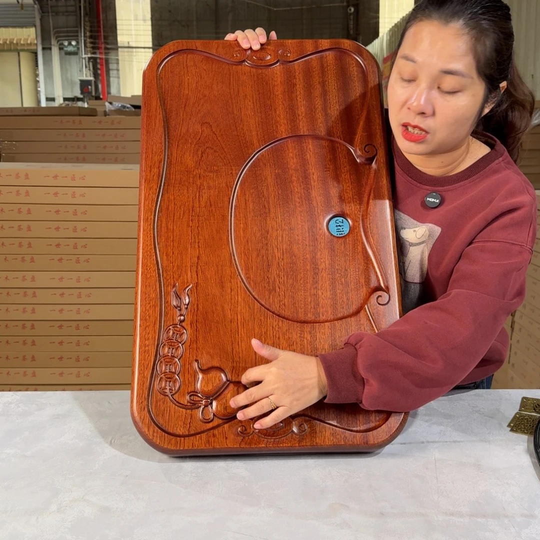 花梨木茶盘72*42尺寸