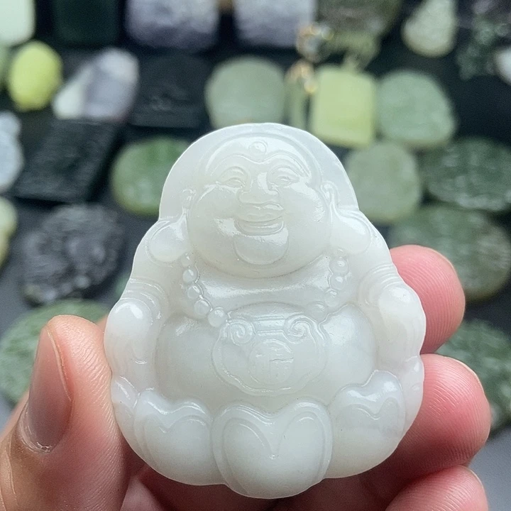 和田玉（糖玉）未镶嵌颈饰