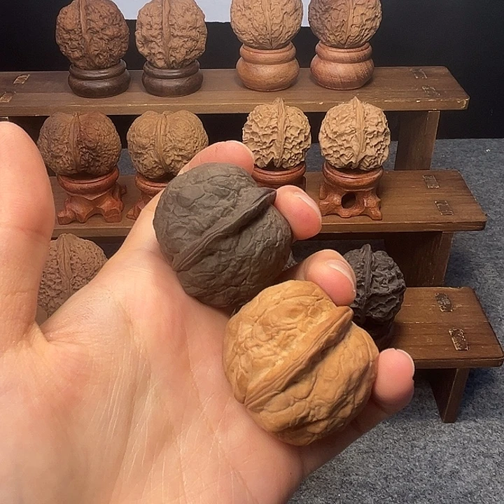 吊坠文玩核桃z七彩螺38mm