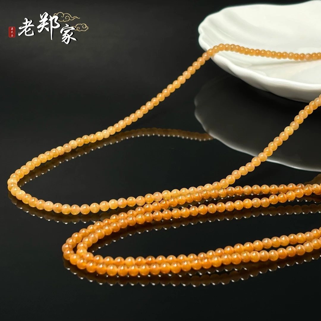 【老郑家】和田玉项链 多样性发一件 约4mm