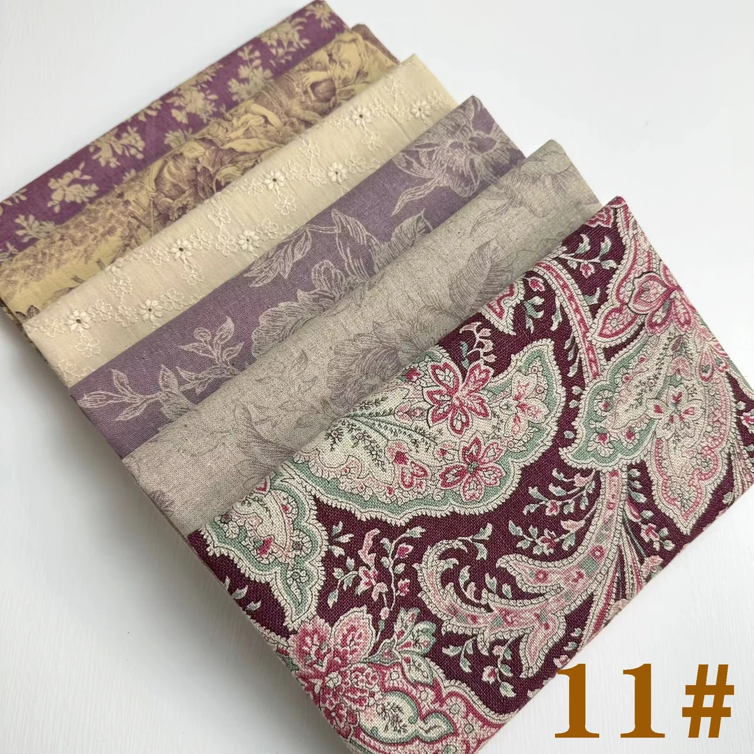 进口平纹印花 布组11#