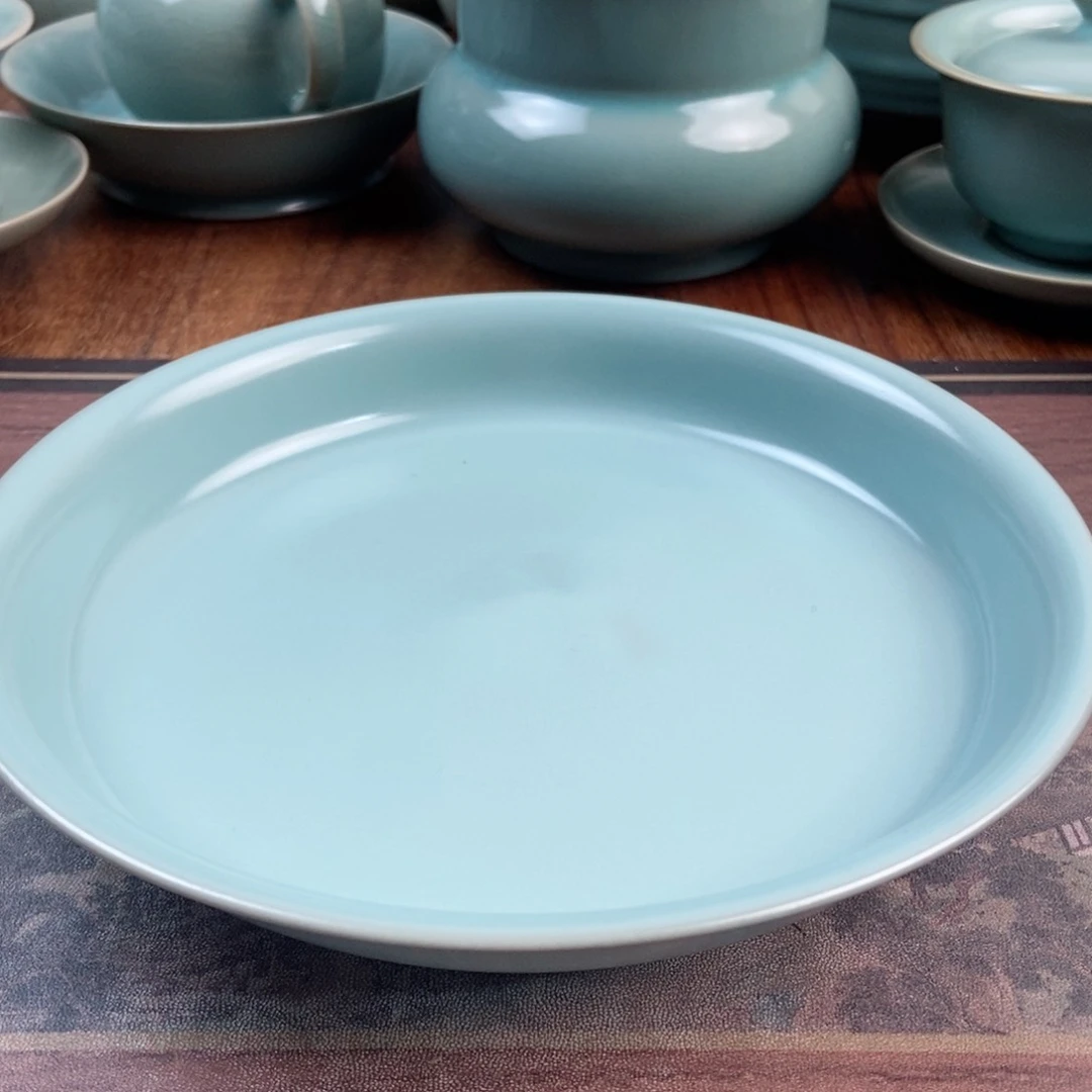 摆件原产地原矿汝瓷～茶器