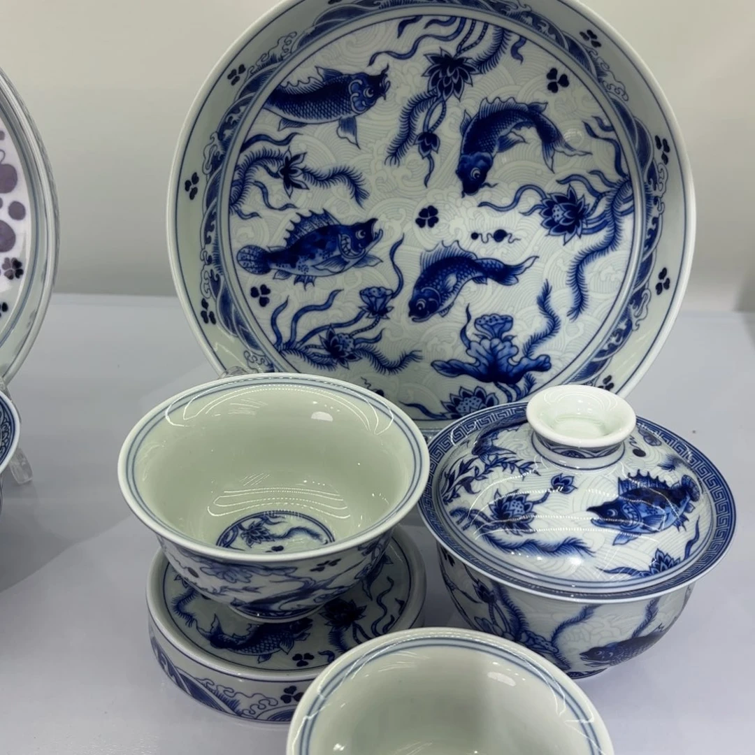 ^***神景德镇陶瓷五件套