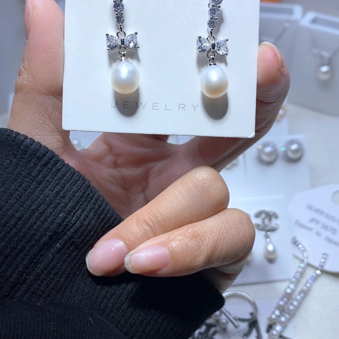 耳饰未镶嵌淡水珍珠