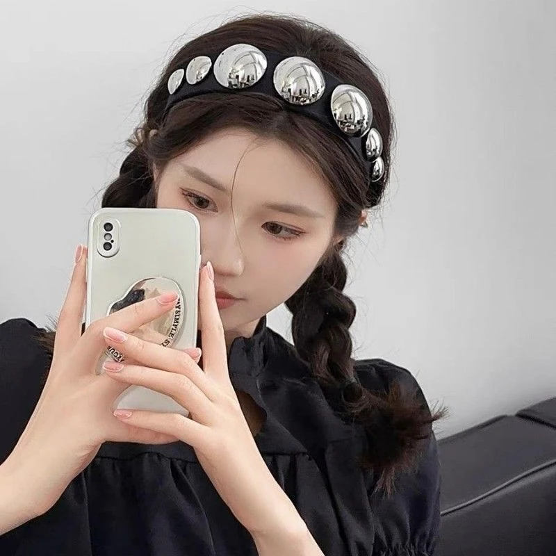 ins减龄装饰压发发箍女夏天高颅顶气质高级感百搭外出洗脸头箍