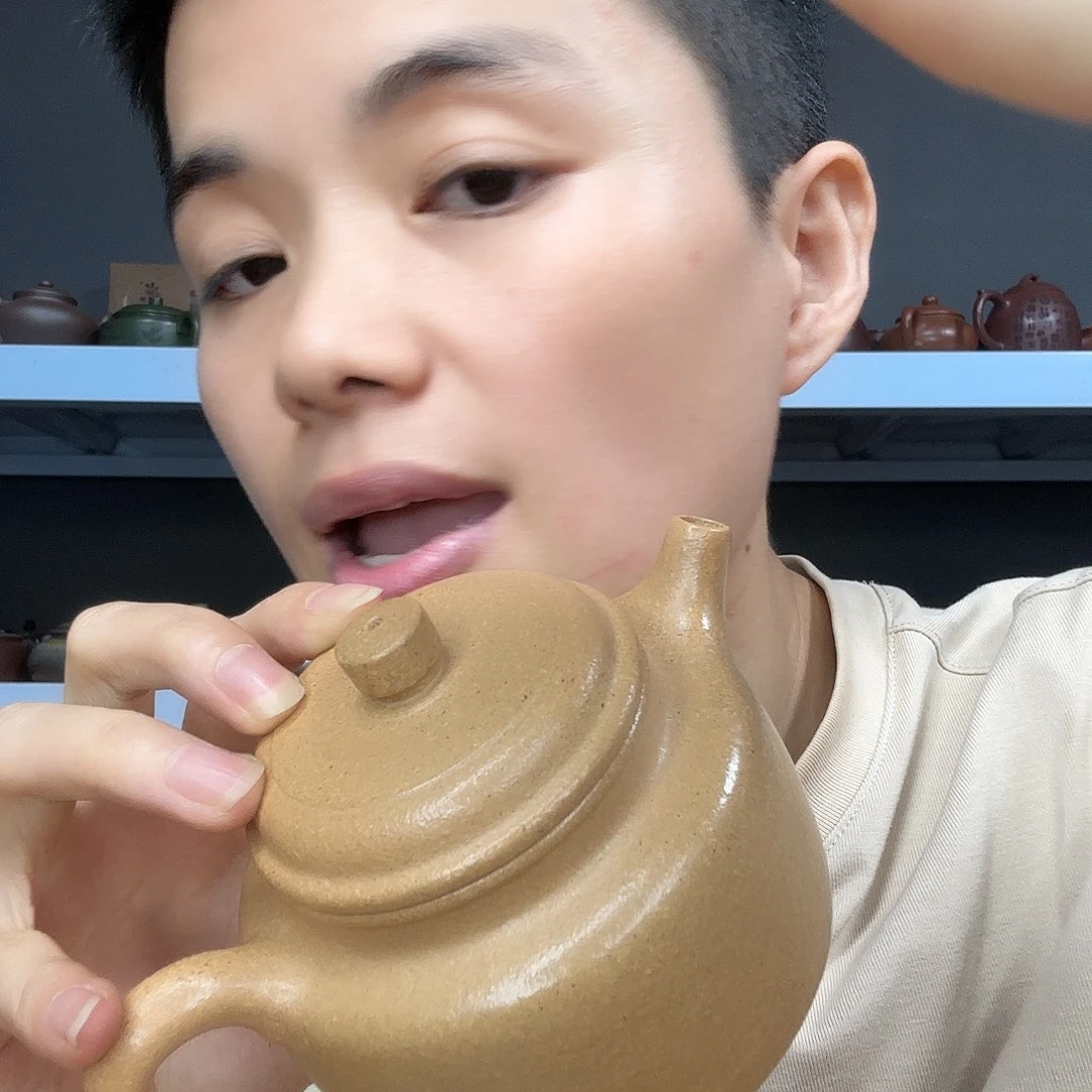 茶壶底槽青民间手艺人全手工制作