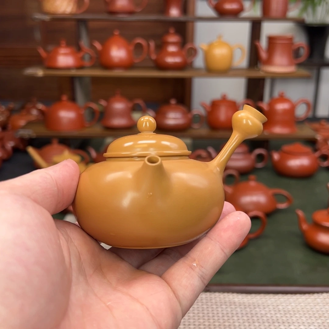 紫***²紫砂茶壶潮州手拉壶