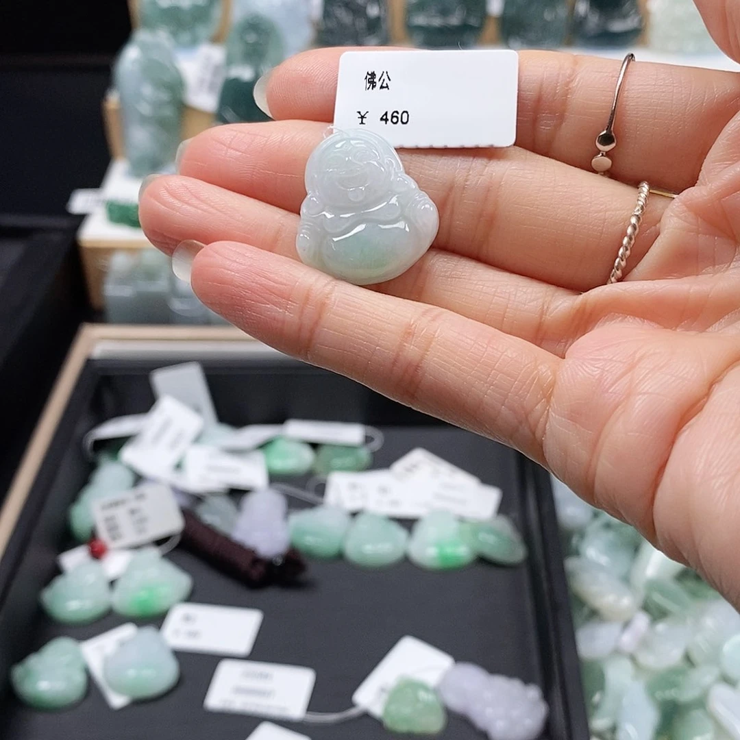 翡翠未镶嵌吊坠(不含链)翡翠吊坠113