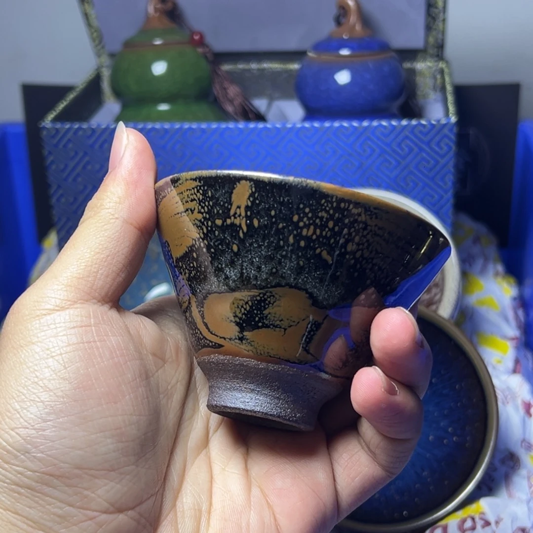 茶盏建阳建盏喝茶主人杯