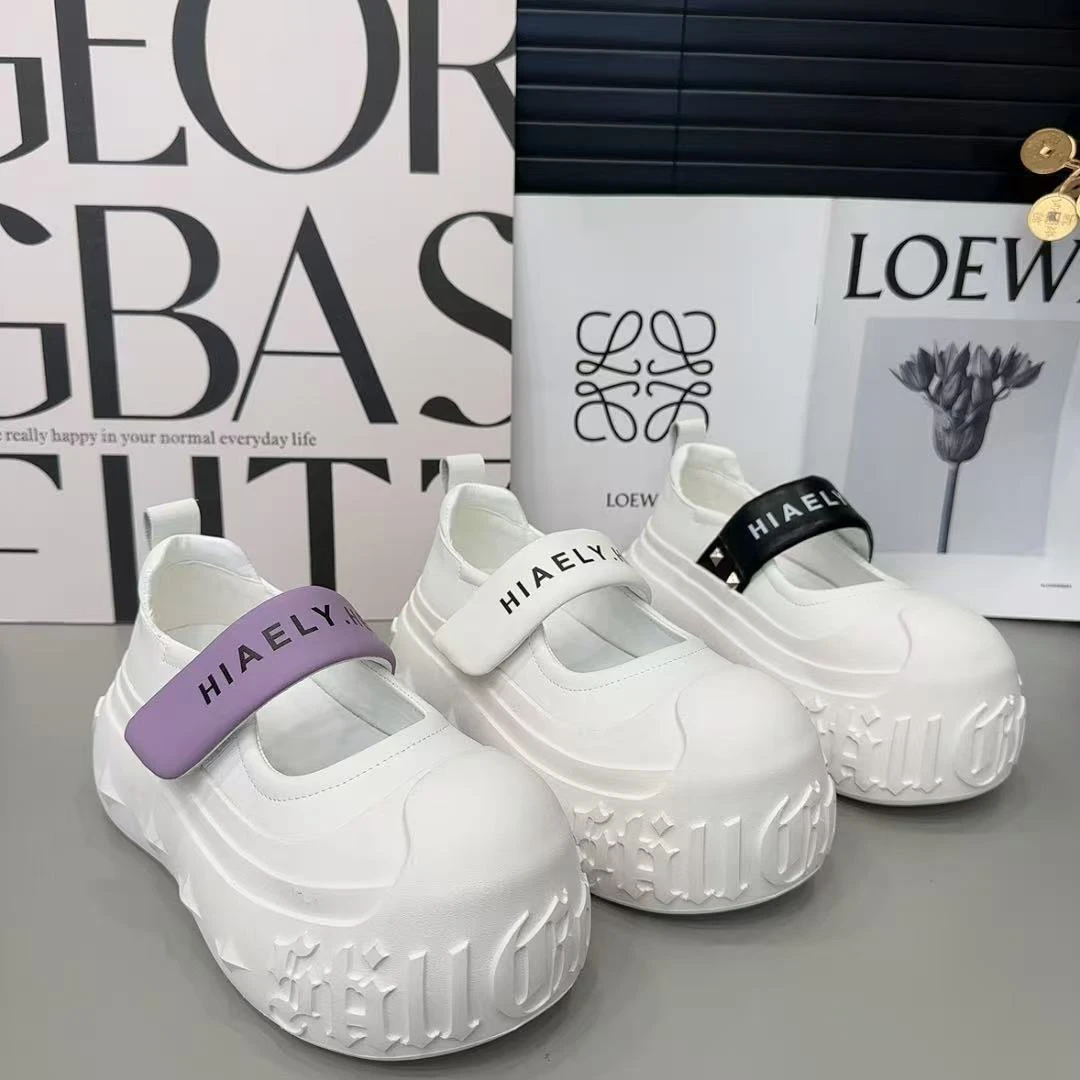 【HeiPa】安暖家春季穿新款厚底带时尚韩版靴子女款