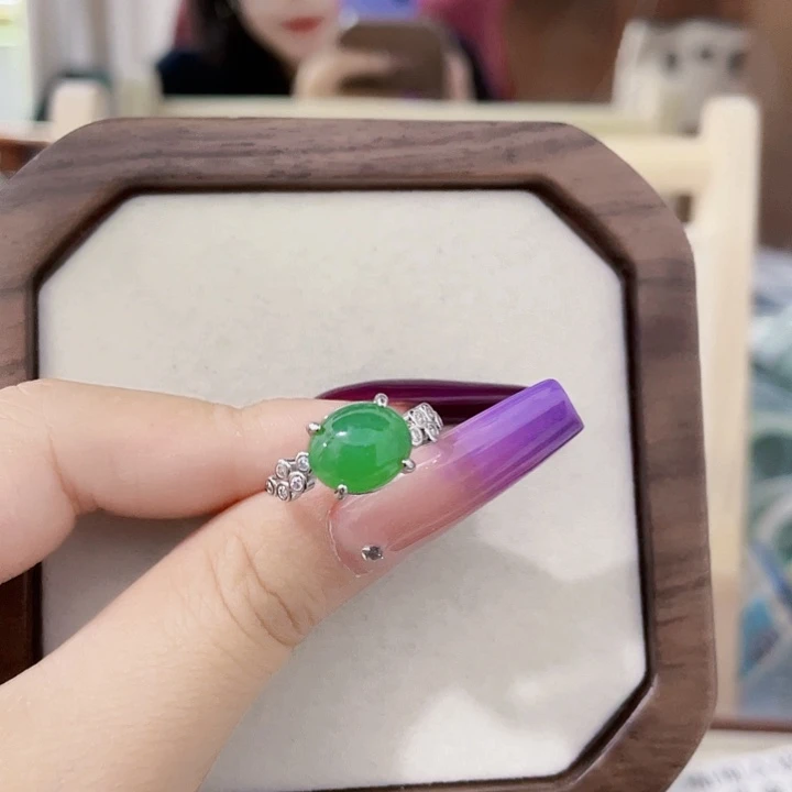 颈饰未镶嵌翡翠天然翡翠Ａ货