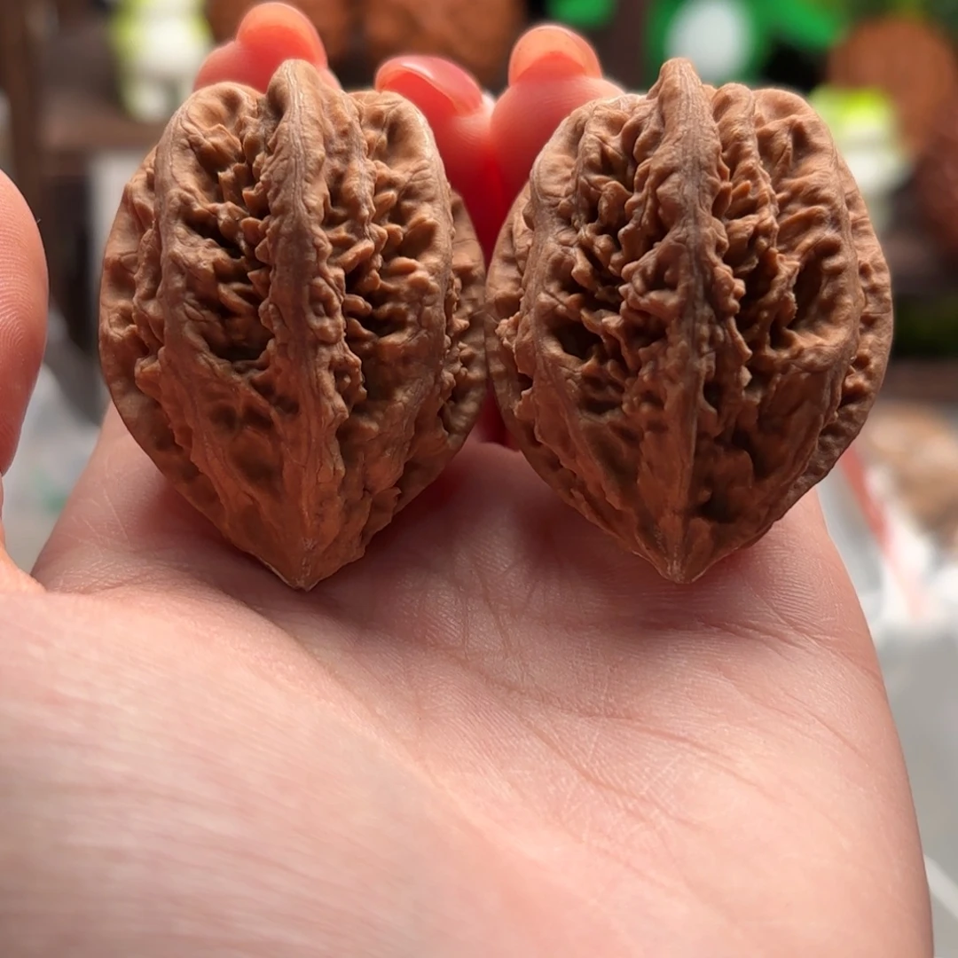 文玩核桃把件小蛙80