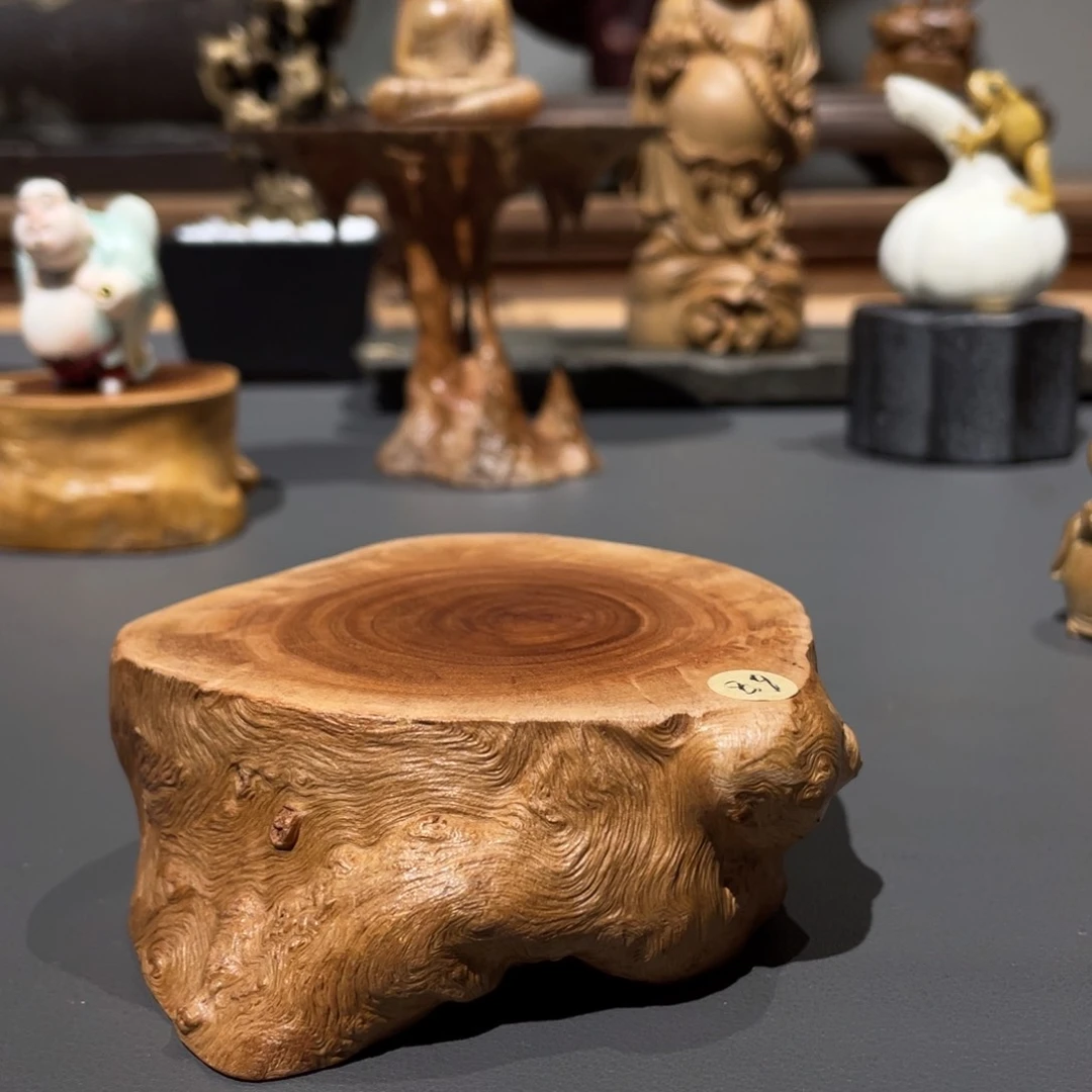 木用****3荔枝木底座工艺品