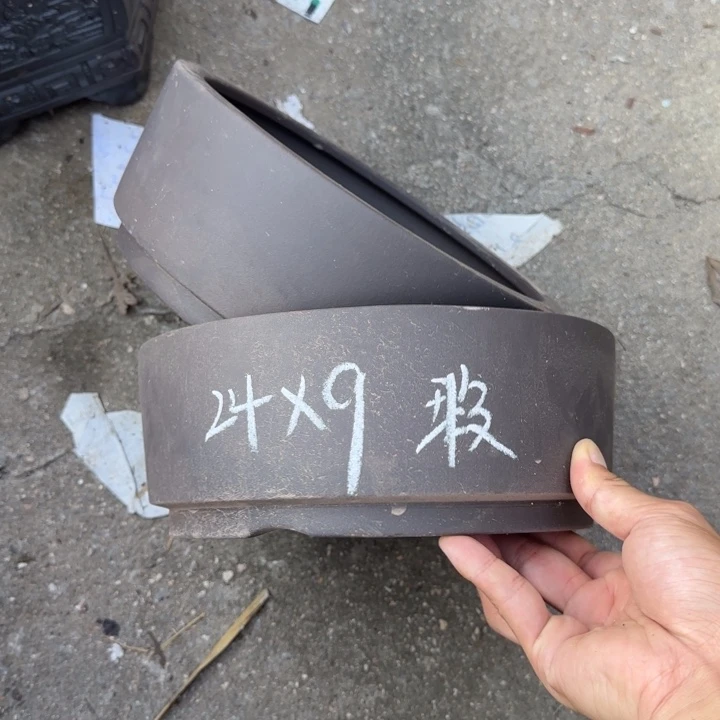 紫砂花盆特价清仓