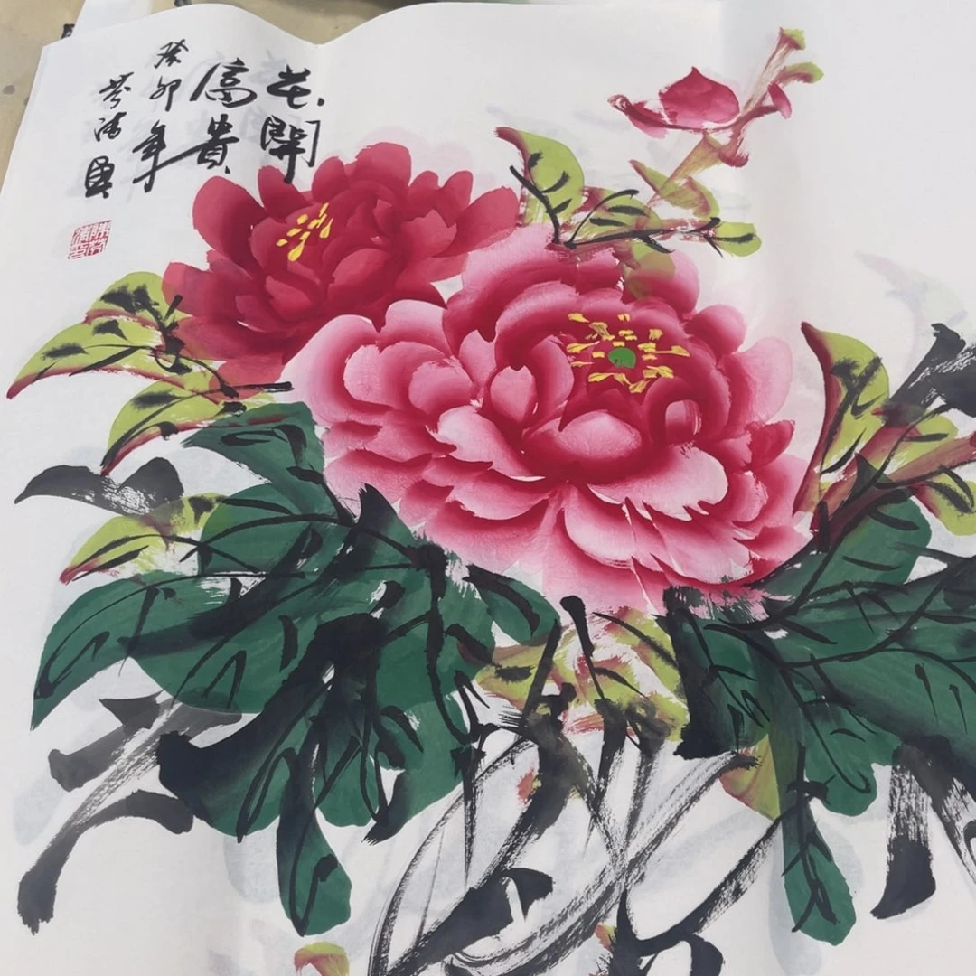 国画纯手绘作品图