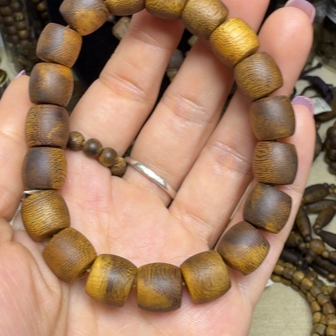 沉香手串陆河卡1.0-8克多样性发货一条