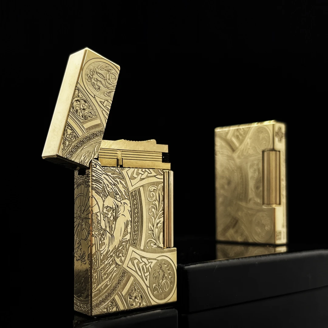 LANYSTER充气打火机 【原铜可盘】天启四骑士 裸机无礼盒