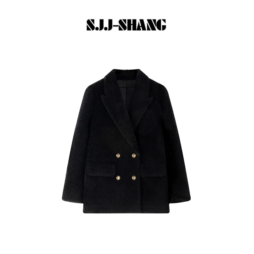 SJJ-SHANG【毛毛西装】暖意升级100%澳毛颗粒感西装外套q136279p