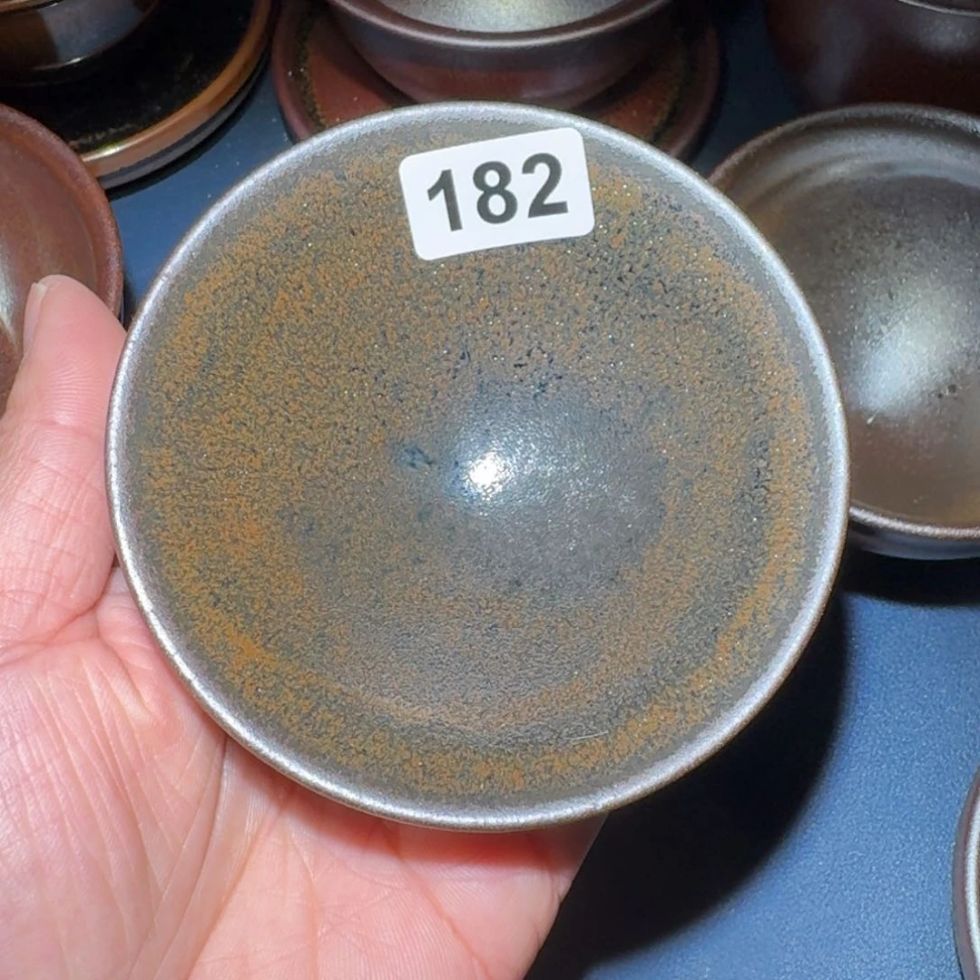 小雨茶盏，手工柴烧，